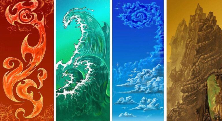 Dört Element Nedir? Toprak, Su, Hava, Ateş 11 ates hava toprak su