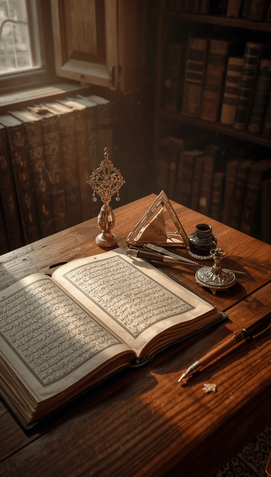Muskalar Nedir? Koruma Amaçlı Yazılı Tılsımlar 1 Osmanlı dönemine ait üçgen katlanmış yazılı muska, gümüş hamaylı mahfazası ve el yazması kitap