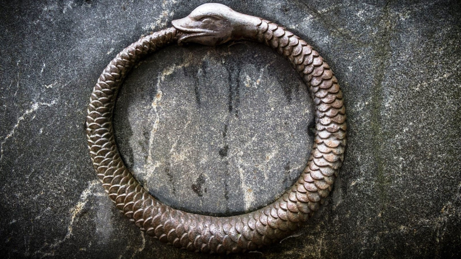 Büyü Nedir? Tarihi, Türleri ve Sembolleri Rehberi 4 Ouroboros — Kendini Yutan Yılan