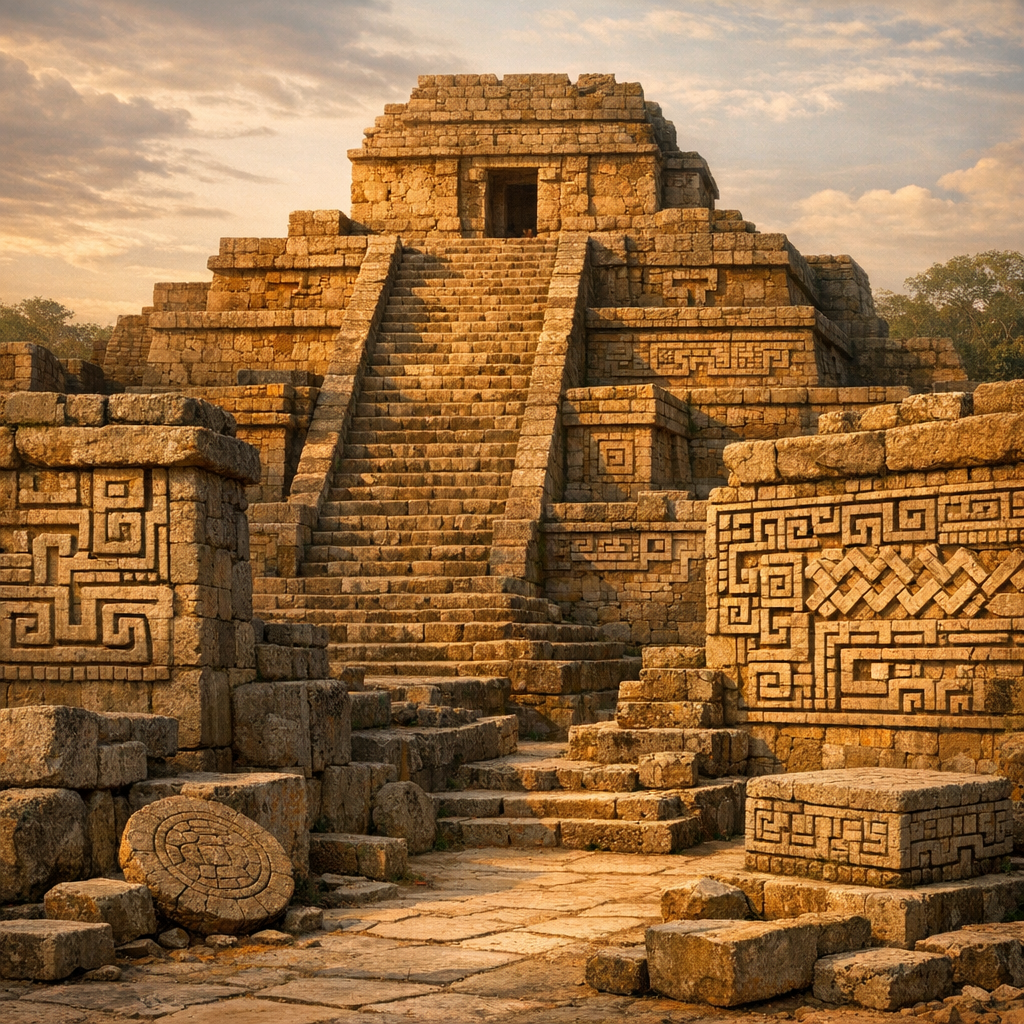 Kristal Küre Falının Tarihi Kökeni ve Anlamı Nedir? 3 Kristal küre falının tarihi ile ilişkili Tezcatlipoca ve obsidiyen ayna geleneğini gösteren arkeolojik görsel